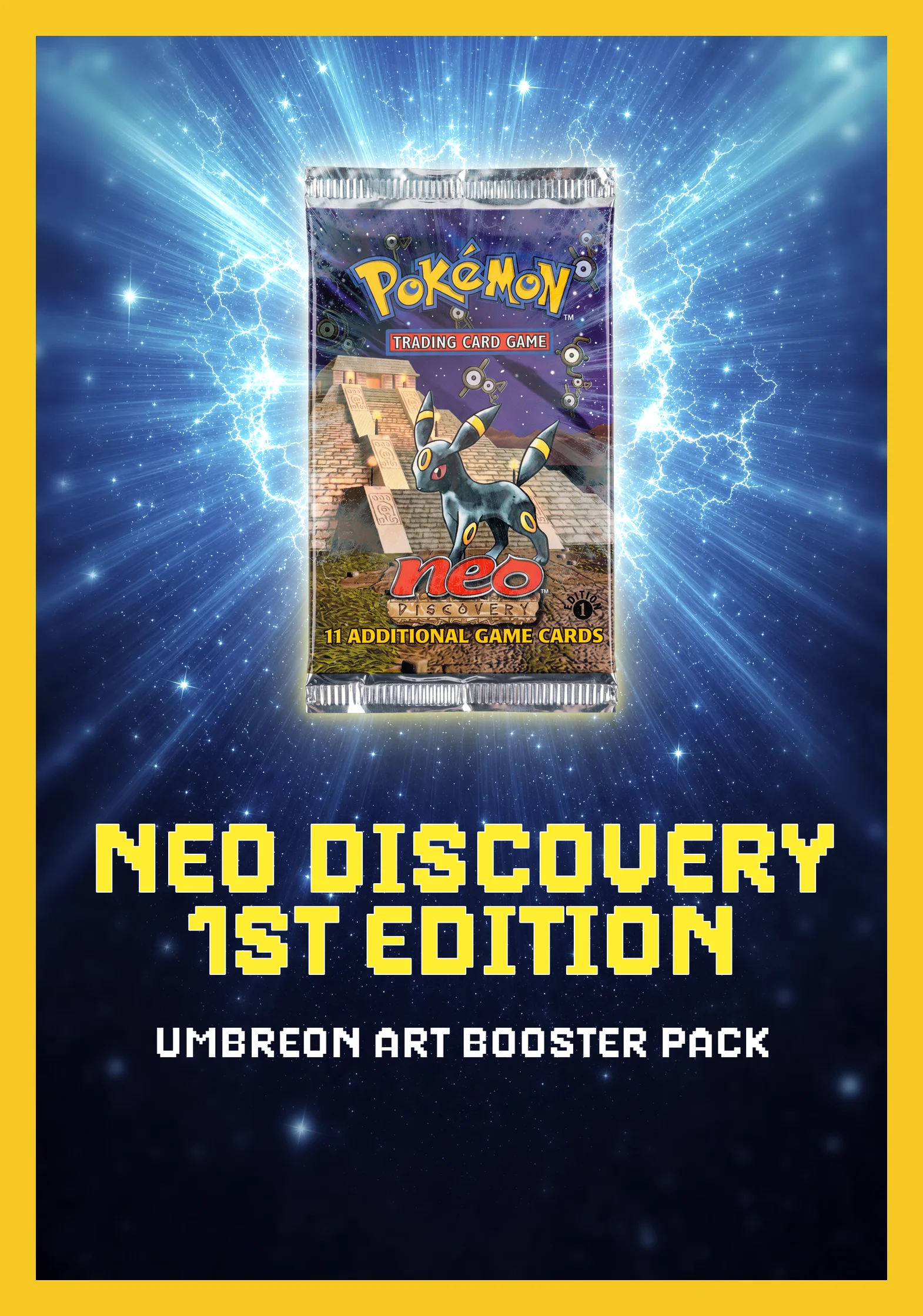 Neo Discovery 1st Edition Booster Pack (Umbreon Art)