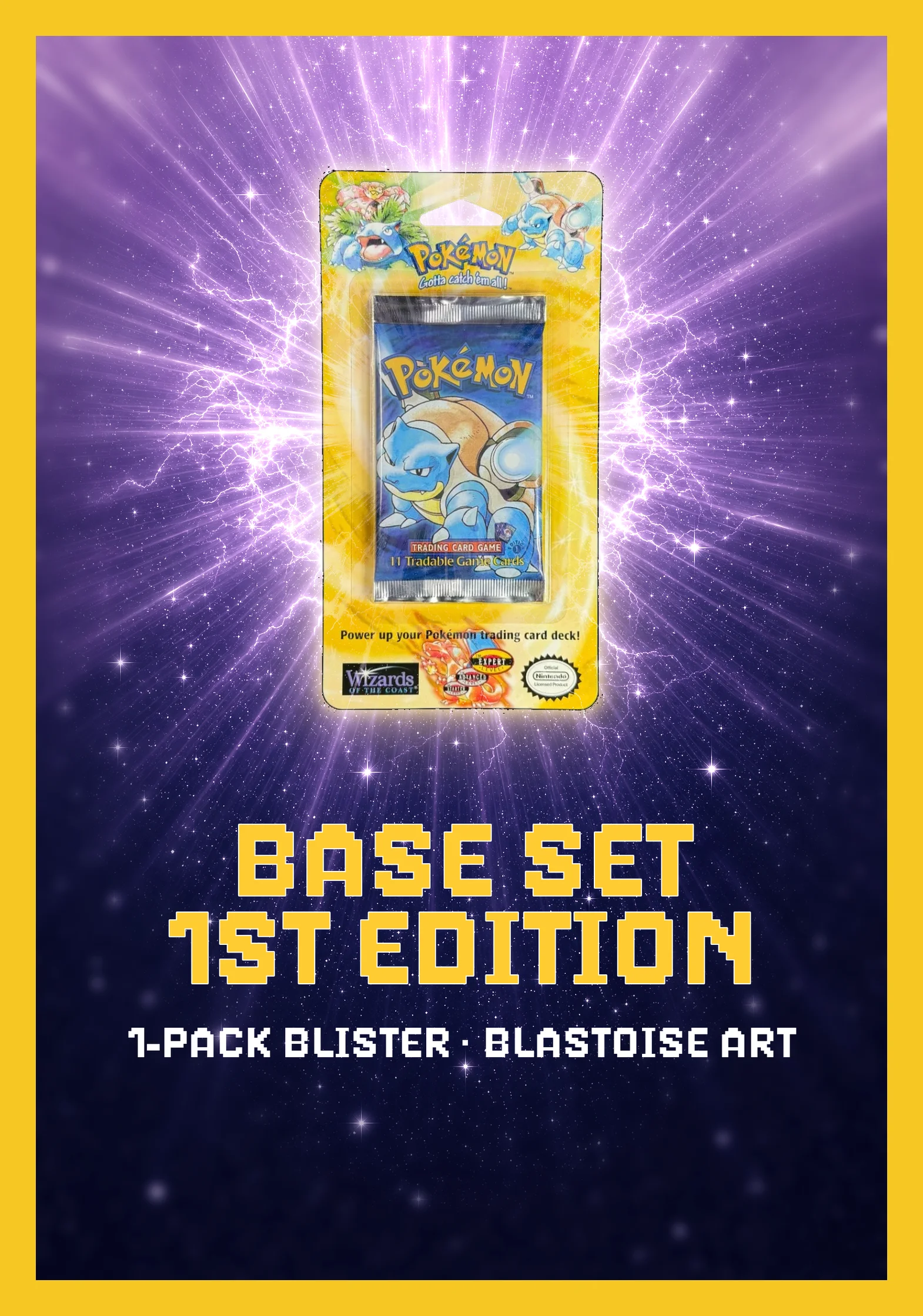 Base Set 1st Edition Blister / Blastoise