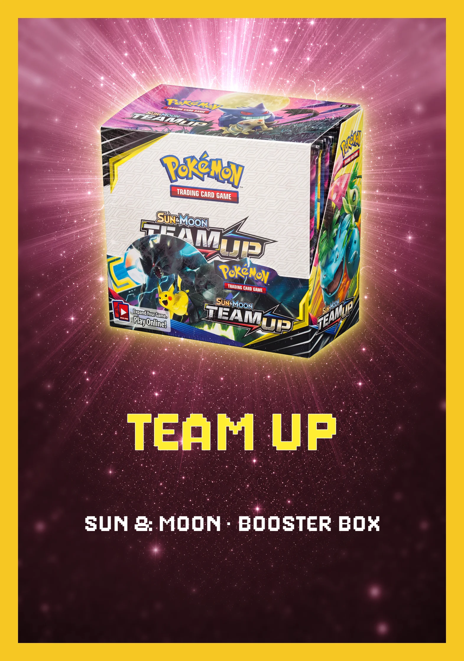 Sun & Moon Team Up Booster Box