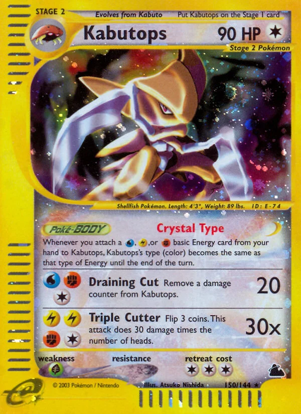 Kabutops · Skyridge · PSA 10