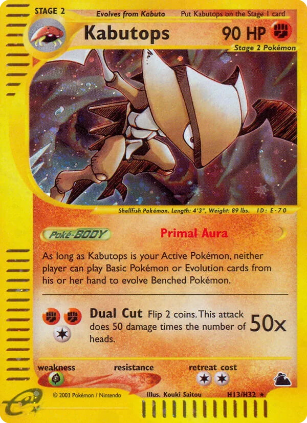 Kabutops · Skyridge · TAG 10