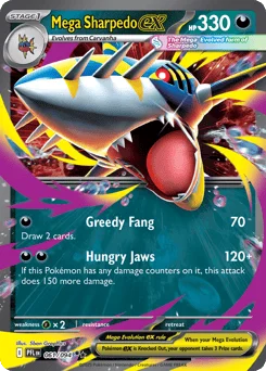Mega Sharpedo ex