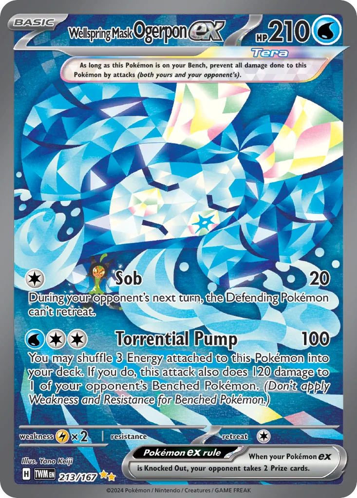 Wellspring Mask Ogerpon ex Card | TiltRips