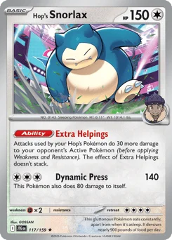 Hop's Snorlax