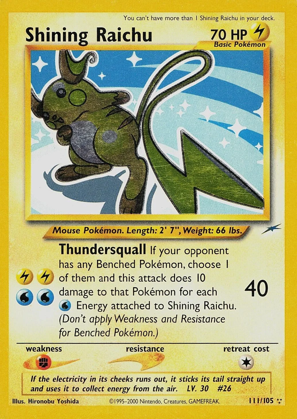 Shining Raichu