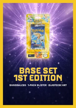 Base Set 1st Edition Blister / Blastoise