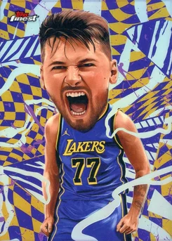 2025-26 Finest Headliners #H4 Luka Doncic