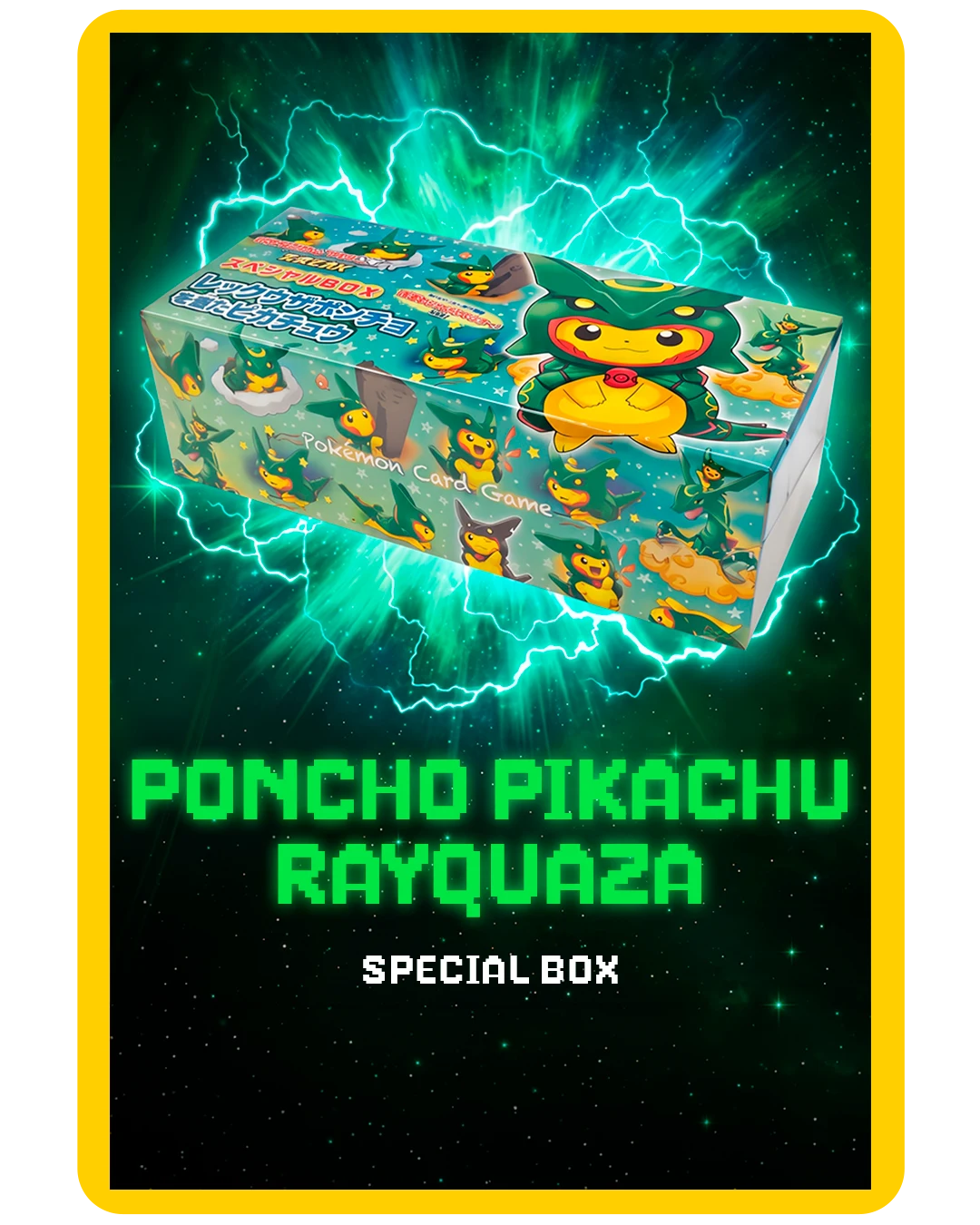 Poncho Pikachu Rayquaza