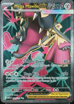 2025 Pokemon Meg En-Mega Evolution #162 Mega Mawile Ex Ultra Rare
