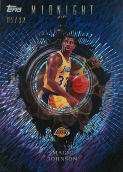 2025 Topps Midnight Insomnia #IN-11 Magic Johnson Midnight