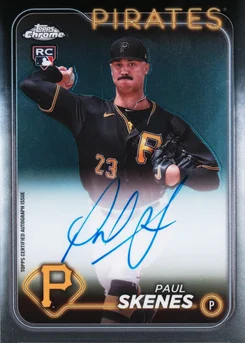 2024 Topps Chrome Update Chrome Baseball Update Series Autographs #RAPS Paul Skenes