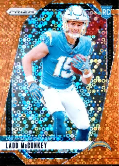 2024 Panini Prizm #365 Ladd Mcconkey Disco Prizm