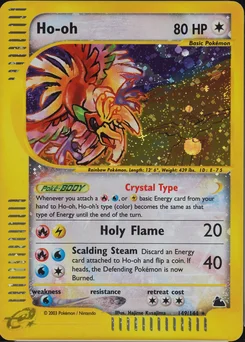 2003 Pokemon Skyridge #149 Ho-Oh-Holo
