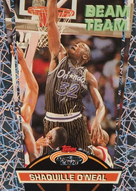 1992 Stadium Club Beam Team #21 Shaquille O'Neal · Sports Graded Singles · PSA 9