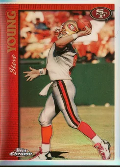 1997 Topps Chrome #45 Steve Young Refractor
