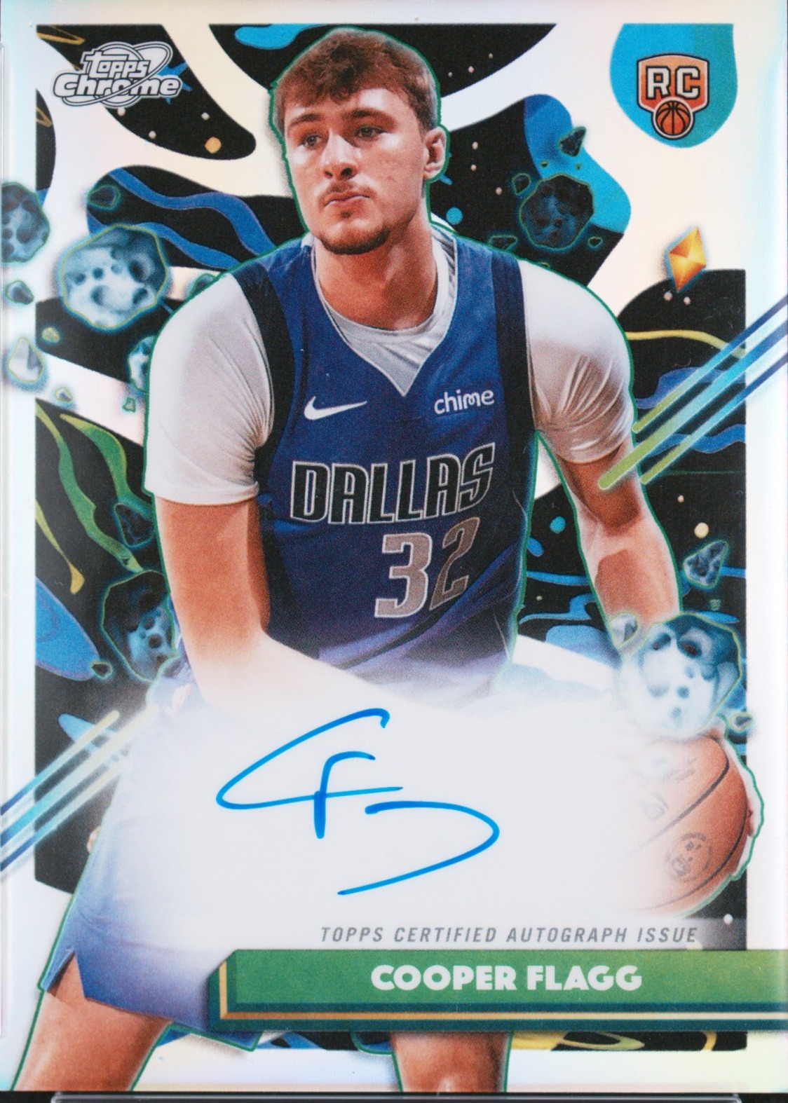 2025 Topps Cosmic Chrome Cosmic Chrome Autographs #CF Cooper Flagg