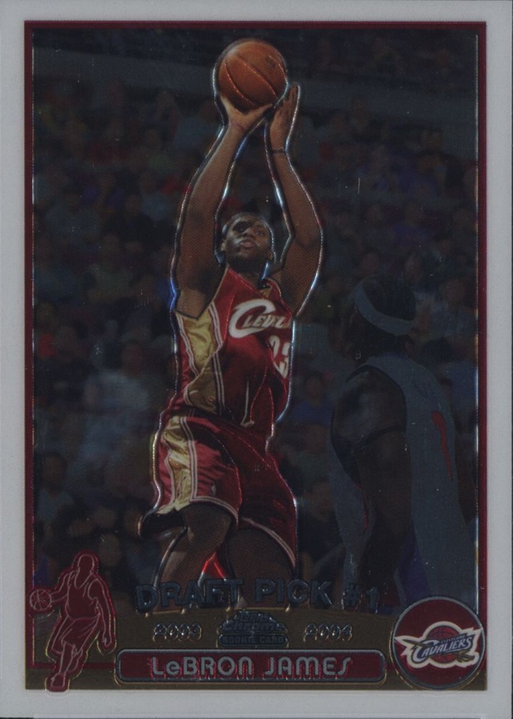 2003 Topps Chrome #111 LeBron James