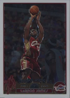 2003 Topps Chrome #111 LeBron James