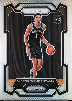 2023 Panini Prizm #136 Victor Wembanyama Silver Prizm