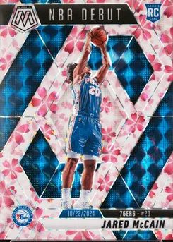 2024 Panini Mosaic #263 Jared Mccain Cherry Blossom Choice