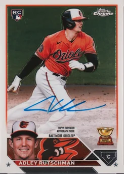2023 Topps Chrome Rookie Autograph #RAAR Adley Rutschman