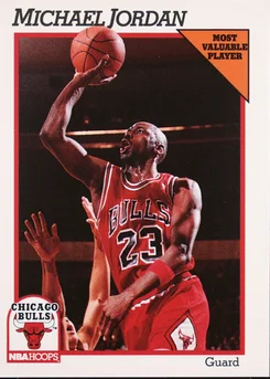 1991 Hoops #30 Michael Jordan