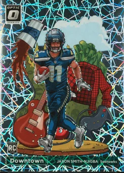 2023 Panini Donruss Optic Downtown! #D15 Jaxon Smith-Njigba