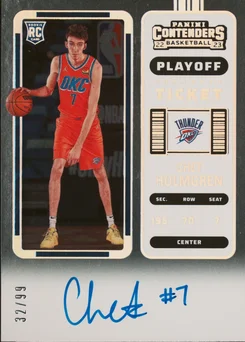 2022 Panini Contenders #137 Chet Holmgren Autograph-Playoff