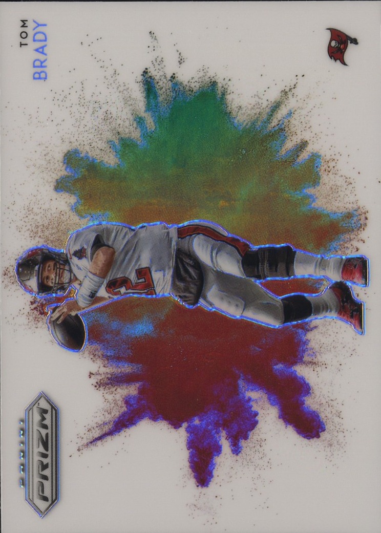 2020 Panini Prizm Color Blast #3 Tom Brady