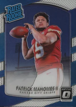 2017 Panini Donruss Optic #177 Patrick Mahomes II