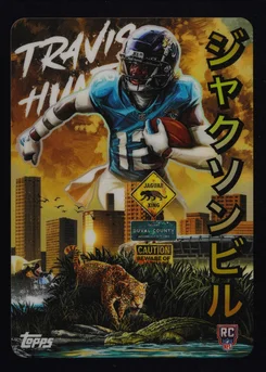 2025 Topps Chrome Kaiju #9 Travis Hunter