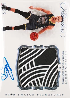 2018 Panini Flawless Star Swatch Signatures #SSSCY Stephen Curry
