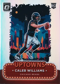 2024 Panini Donruss Optic Uptowns #1 Caleb Williams