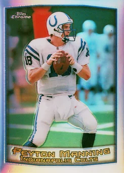1999 Topps Chrome #120 Peyton Manning Refractor