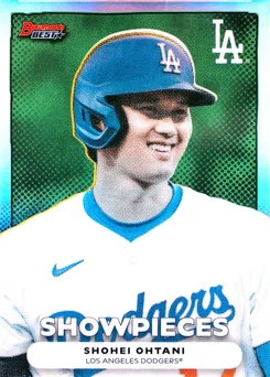 2025 Bowman's Best Bowman Showpieces #BS-12 Shohei Ohtani