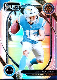 2024 Panini Select #268 Ladd Mcconkey Silver Prizm