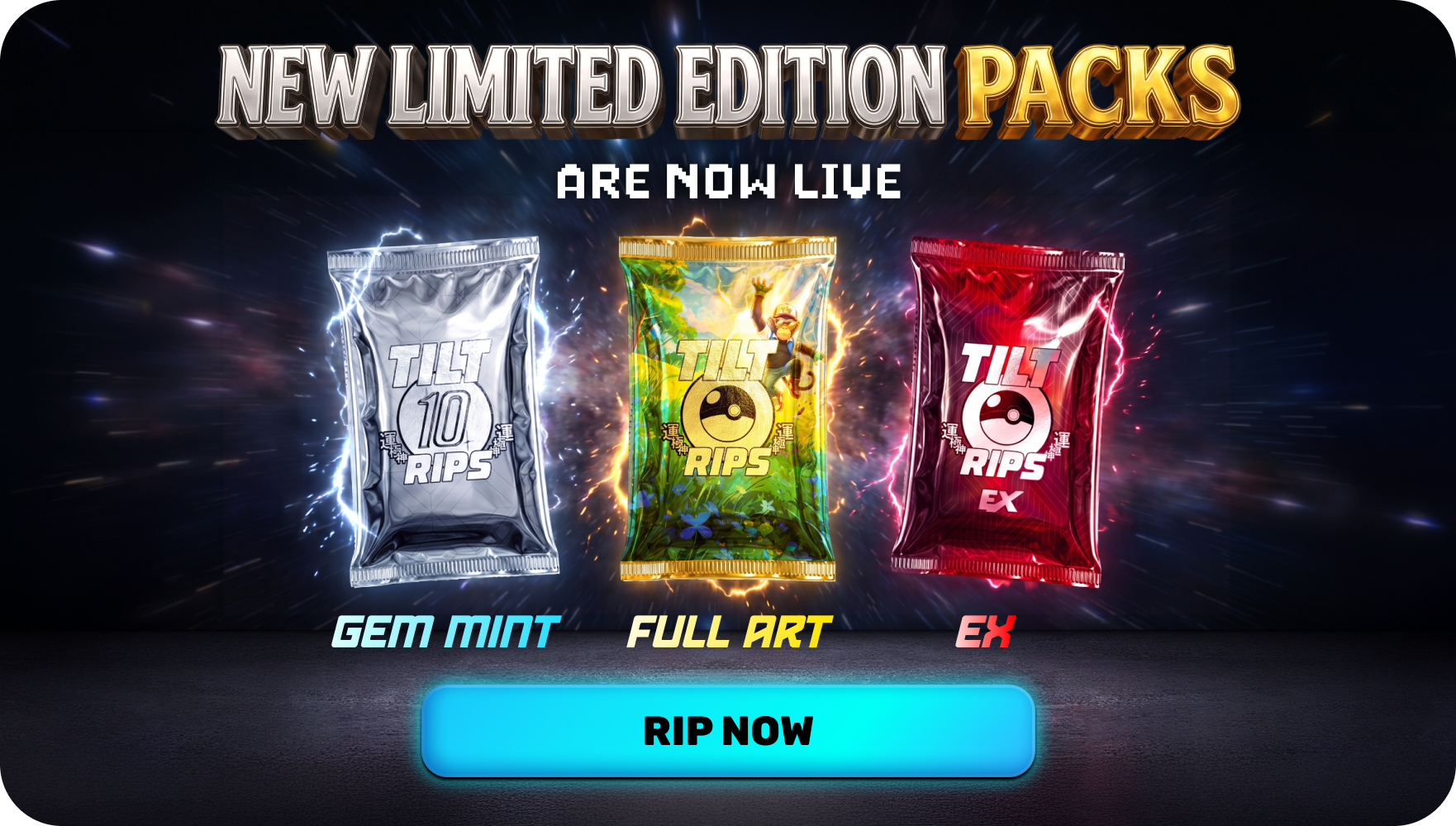 New Limited Edition Packs