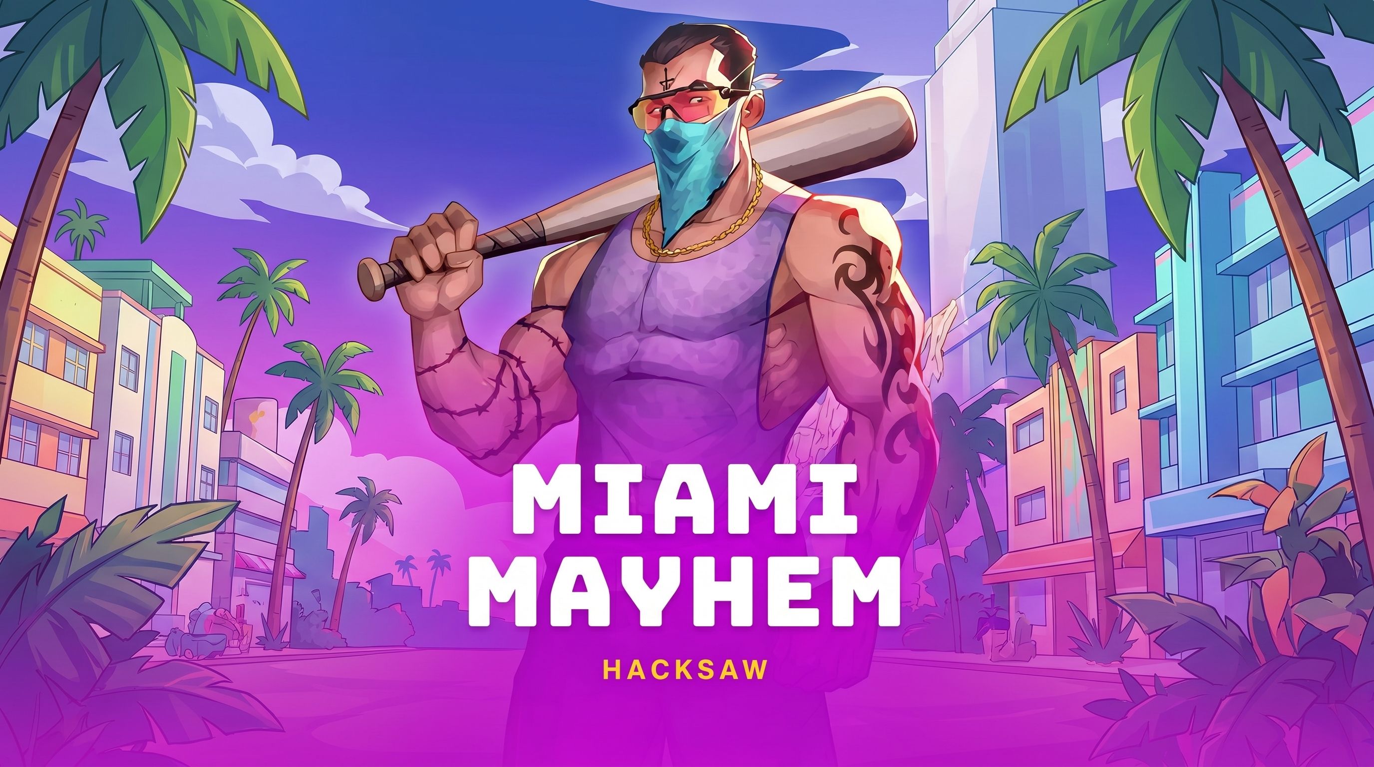 Miami Mayhem: Hacksaw’s Neon Vice Squad Where Crew Wilds Stack Multipliers Like Evidence