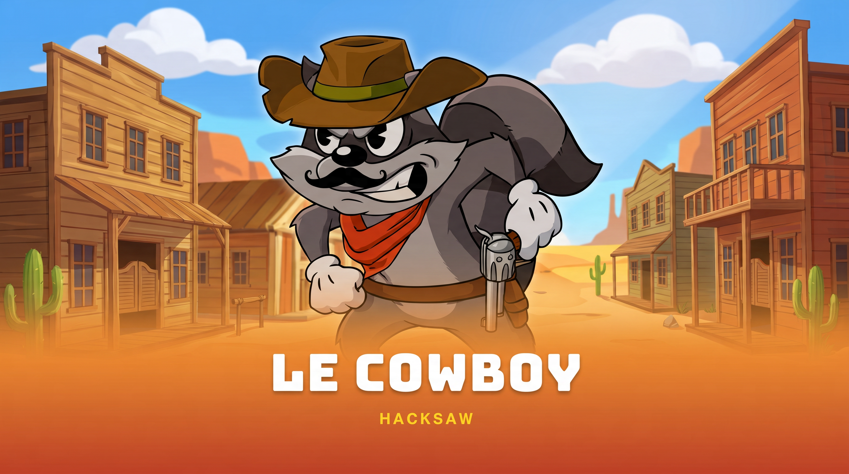 Le Cowboy: Smokey Draws Revolver Reveals on a Six-by-Five Frontier