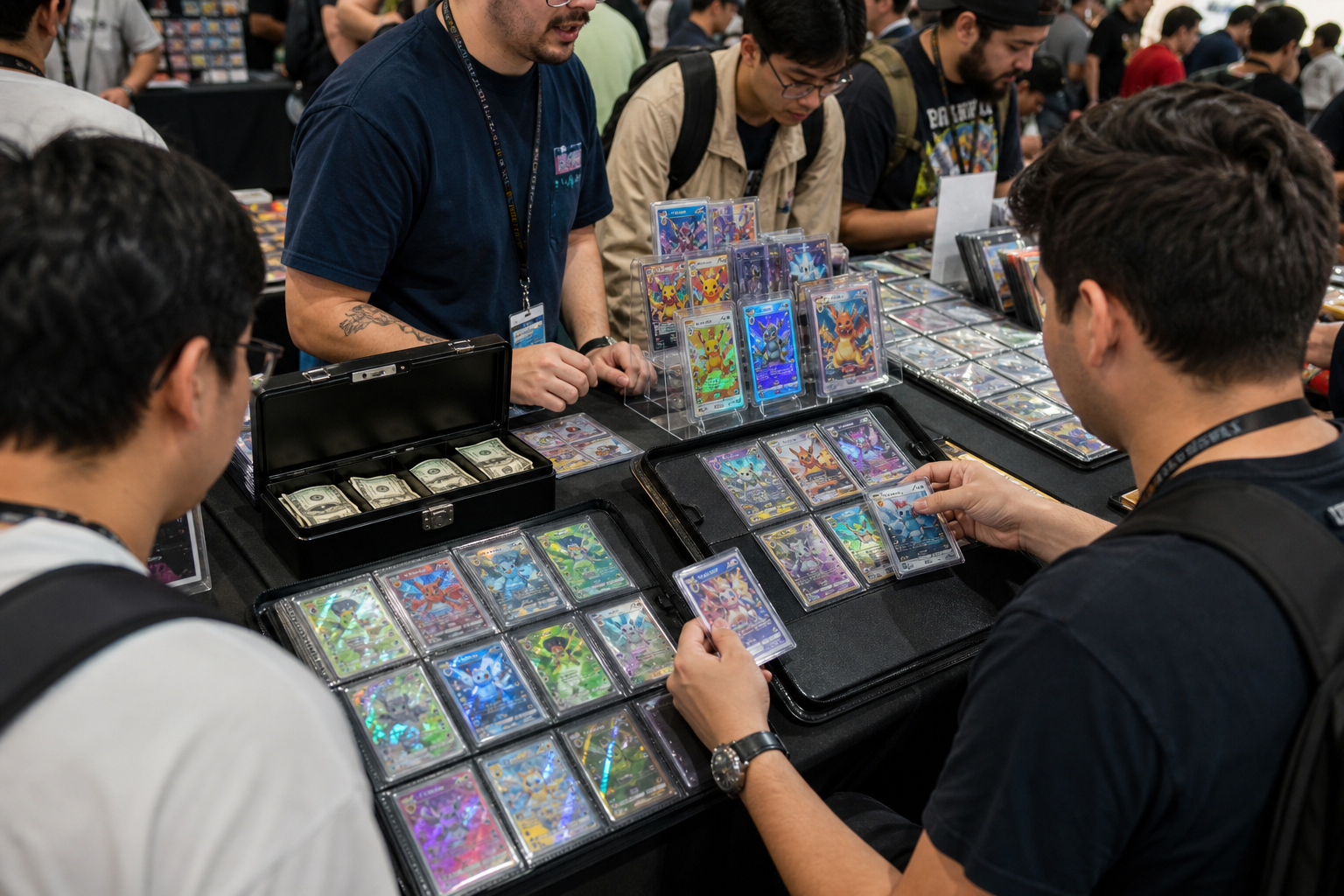 Selling Pokémon Cards at Card Shows