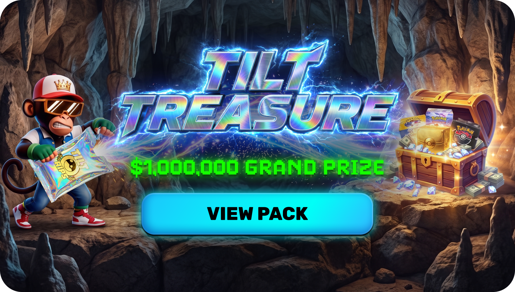 Tilt Treasure Exclusive Pack Promo
