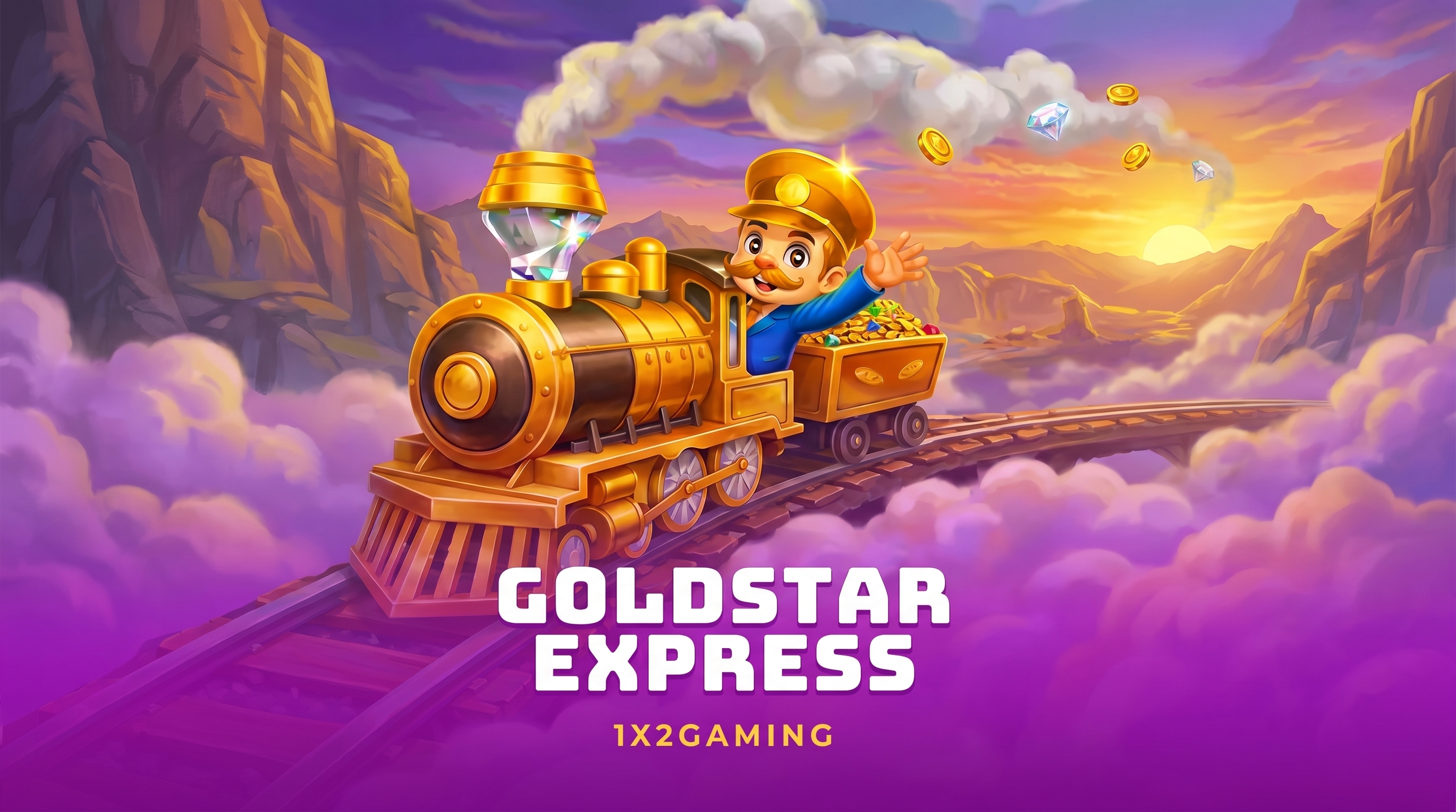 Goldstar Express: Iron Dog’s Locomotive Hold & Win on the 1X2 Network