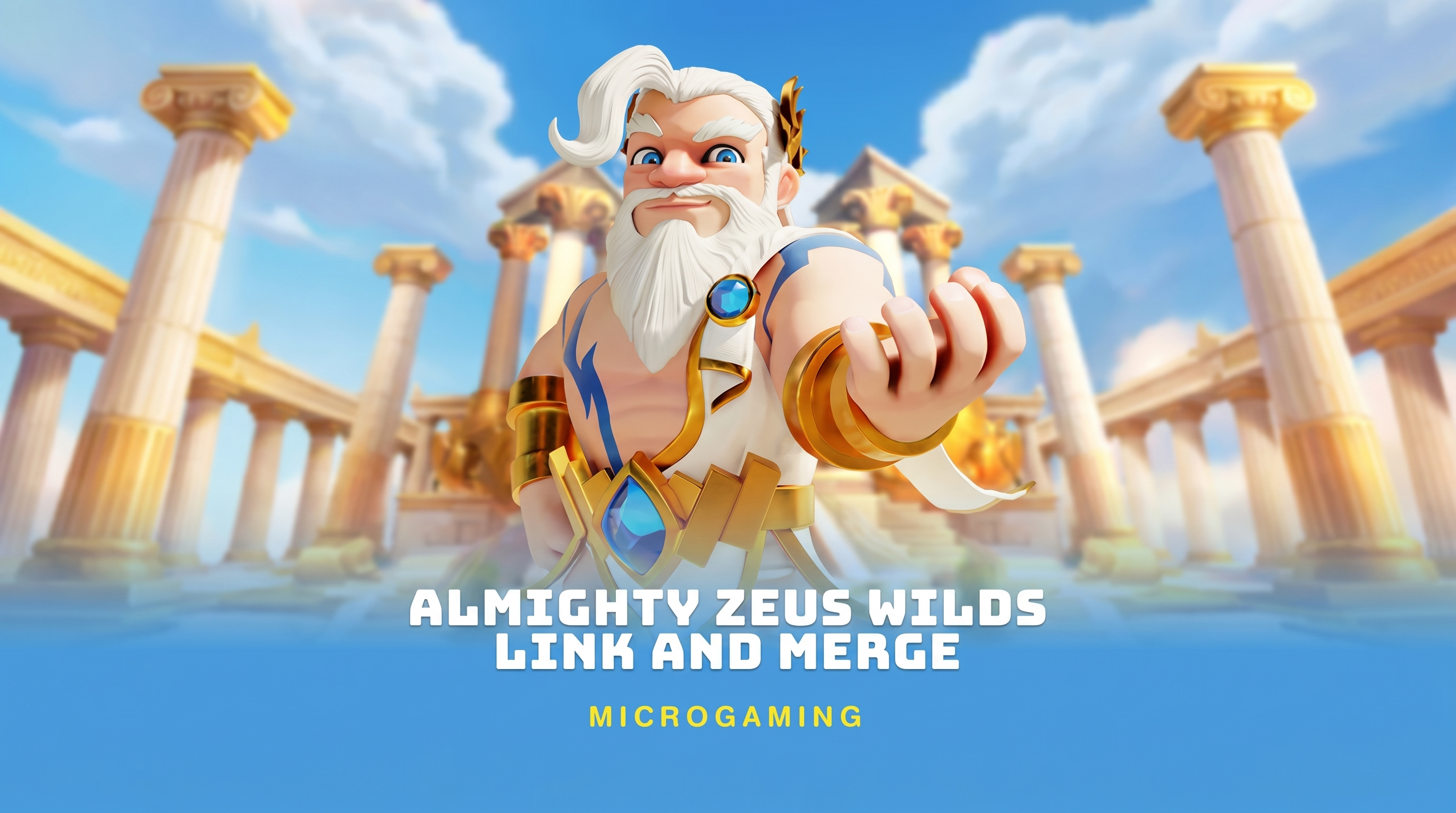 Almighty Zeus Wilds Link and Merge: Zeus Returns With Coins That Fuse Like Lightning Bolts