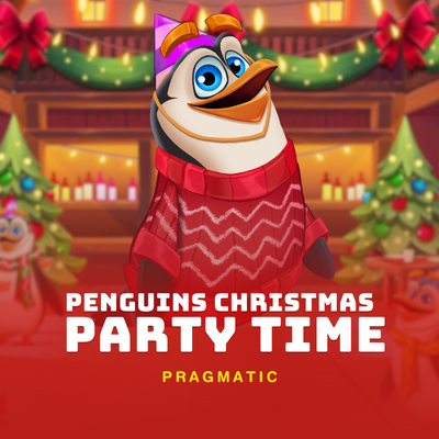 Penguins Christmas Party Time