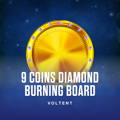 9 Coins Diamond Burning Board